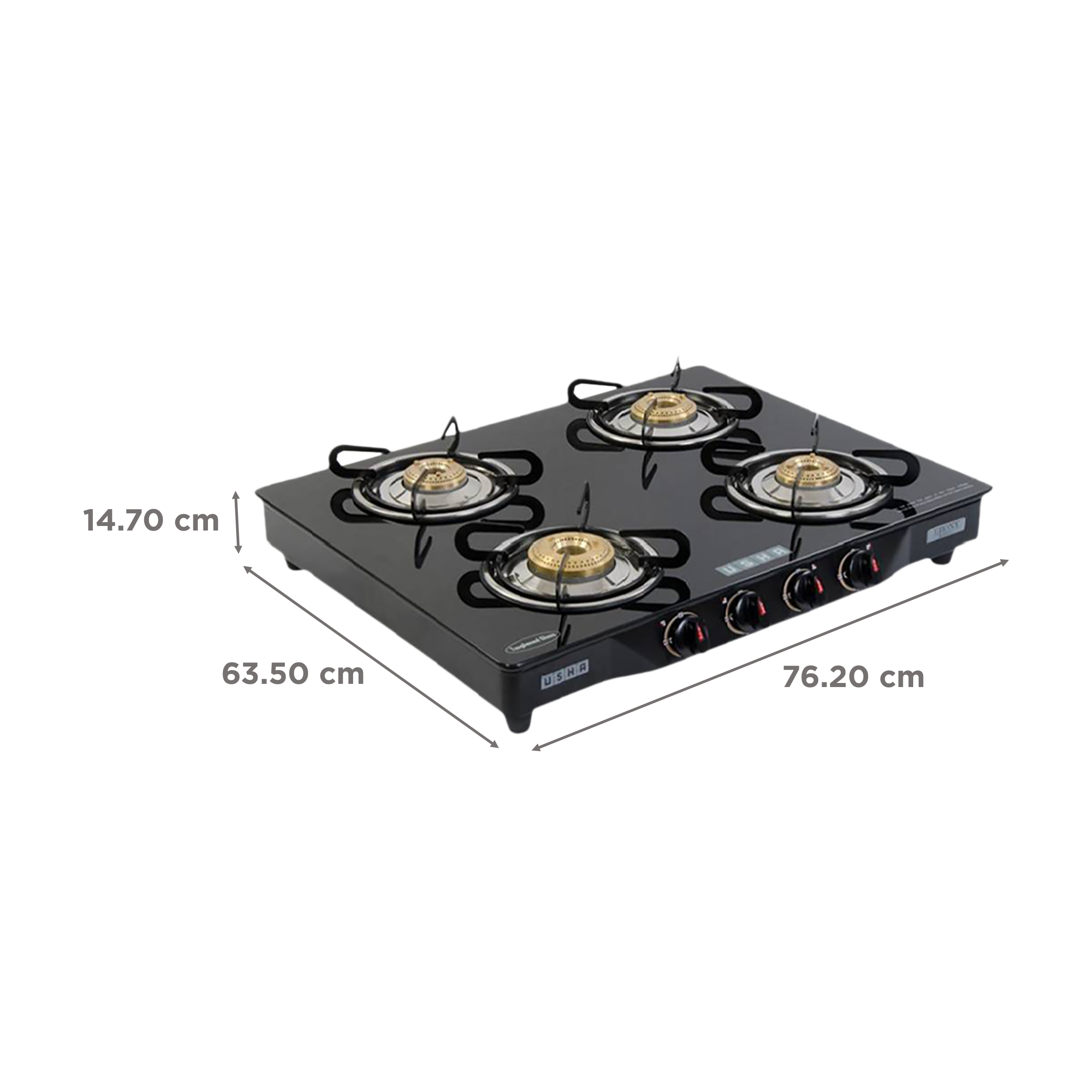 Usha ebony 4 burner gas deals stove